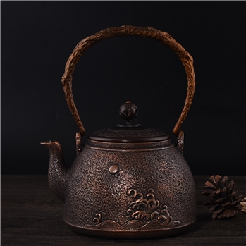 大展宏图 铜壶茶壶烧水壶煮茶壶电陶炉套装功夫泡茶壶