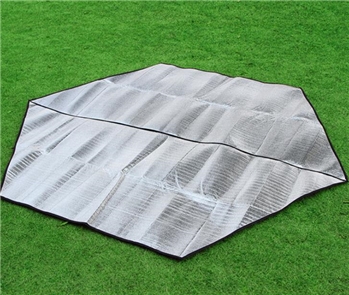 户外六角多人铝箔防潮垫 方便携带0.3kg双面铝膜垫 露营帐篷防潮（价格面议）