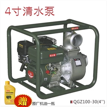 锐无敌水泵汽油QGZ100-30  4寸汽油水泵